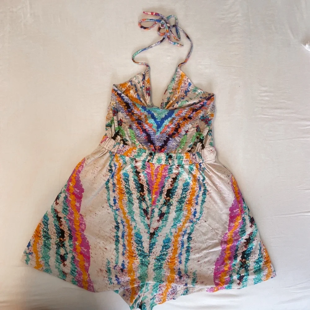 Mara Hoffman Print Romper - Picture 3 of 6